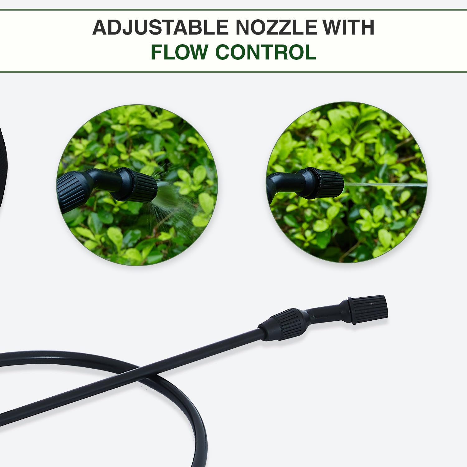 ANSIO® Garden Sprayer 5 litre Pressure Pump Action, Weed Killer,Water Pump Sprayer, Ideal with Pesticides, Insecticides, Fungicides.